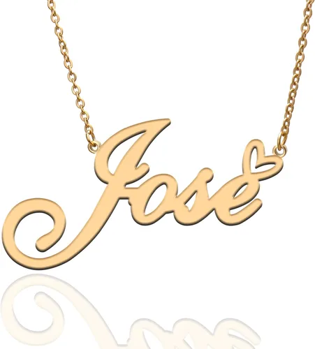 Collar con nombre personalizado personalizado con dije con nombre chapado en corazón para mujer, collar de moda personal el mejor regalo para niña,