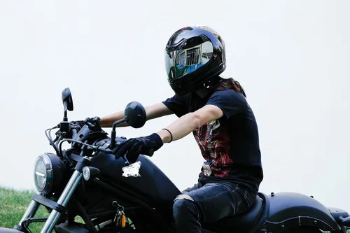 Miniatura 4 de TCMT - Casco para adultos, negro brillante, de cara completa, para calle, bicicleta de tierra, ATV, motocicleta todoterreno, motocross, aprobado por