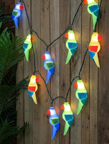 Miniatura 11 de Luces de calabaza de Halloween para exteriores, 2.6 m enchufables, luces de cadena naranjas para decoración de Halloween con 10 luces LED de Jack O