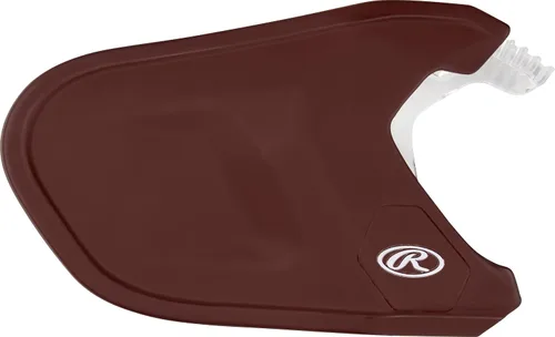 Miniatura 12 de Rawlings Protector facial de ajuste MACH Pieza de extensión ajustable Se adapta a cascos de la serie Mach Mate Opciones LHB y RHB Negro