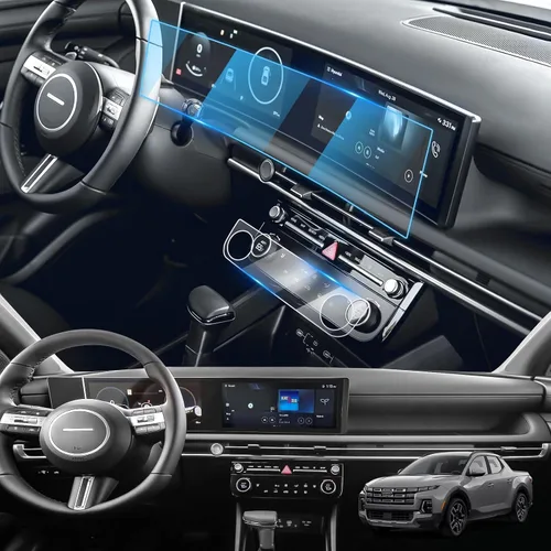Miniatura 27 de LFOTPP GMC Sierra 1500 2500HD 3500HD 8 pulgadas IntelliLink 2016-2017 Protector de pantalla de navegación para automóvil, [9H] Protector de pantalla