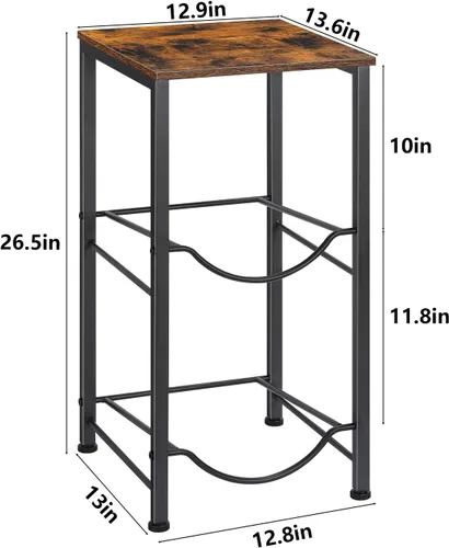 Miniatura 2 de LIANTRAL Organizador de Botellas de Agua de 5 Galones con Estante de Almacenamiento, Soporte para Jarra de Agua, Estante para Jarra de Agua, Soporte