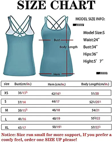 Miniatura 7 de RUNNING GIRL - Camiseta deportiva sin mangas para mujer con sujetador incorporado, copas BC, espalda con tiras, ropa activa, tops de compresión