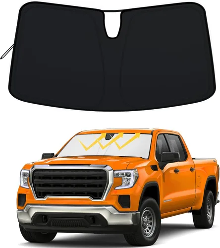 Miniatura 22 de Protección Solar para Parabrisas para Jeep Wrangler JL JLU 2018-2026 y Jeep Gladiator 2020-2026 310T Poliéster Cubierta Completa Plegable Protector
