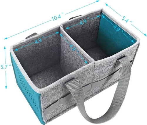 Miniatura 6 de Bolsa de Transporte para Toniebox Reproductor de Audio Juego de Iniciación, Estuche Organizador de Felpa para Almacenamiento del Juego de Iniciación
