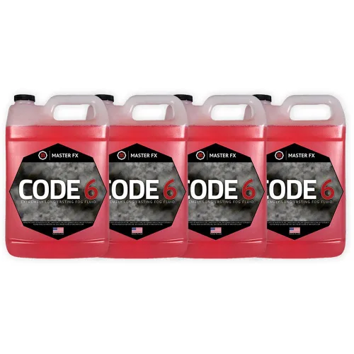Miniatura 11 de Master FX Code 6 Fog Juice - Líquido a base de agua extremadamente duradero, de alto rendimiento, inodoro para máquinas de niebla de 400 a 1500 W