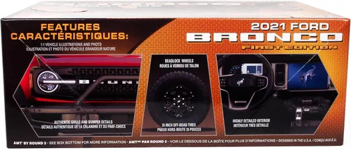 Miniatura 3 de Kit de modelo Skill 2 2021 Bronco First Edition 1/25 a escala de AMT AMT1343M