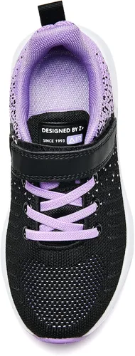 Miniatura 5 de RomenSi Air Athletic - Tenis deportivos para correr para niños y niñas, ligeros, transpirables, tenis deportivos para niños