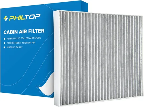 Miniatura 17 de PHILTOP Filtro de aire de cabina HEPA con carbón activado, compatible con CF10371 Cadillac CTS 2003-2013, STS 2005-2011, SRX 2004-2009, filtro