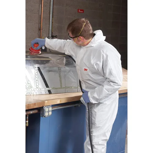 Miniatura 12 de 3M 4510Overoles desechables, XL, Blanco, 25