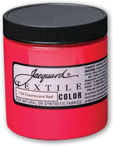 Miniatura 21 de Jacquard Pintura Textil 8 Oz Negro