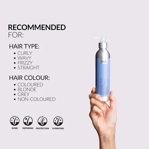 Miniatura 5 de MUK. Champú Reparador Intenso para el Cuidado del Cabello - 10.1 fl oz
