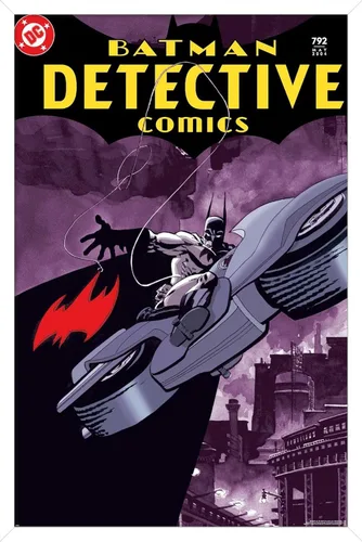 Miniatura 14 de Trends International DC Comics Batman - Póster de Batman Detective Comics #792 Versión enmarcada de caoba