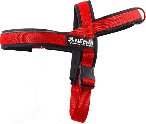 Miniatura 9 de Neewa Arnés deportivo (XS, azul), arnés acolchado para perro, con mango de control, fácil de poner y quitar
