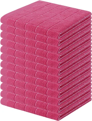 Miniatura 56 de Homaxy Paños de cocina 100% algodón de felpa, toallas de cocina ultra suaves y absorbentes para la cocina, adecuadas para secar y lavar platos