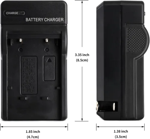 Miniatura 4 de Norifon Cargador de pared NP-45 para Fujifilm FinePix JX250, JX400, J38, J10, J20, JX520, JX580, JX300, JX680, JX370, JV200, JV100, JZ250, JZ100