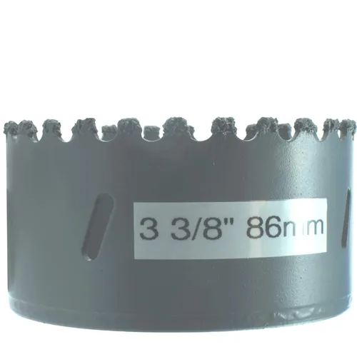 Miniatura 55 de Sierra de agujero HSS con mandril piloto de 2 piezas de alta velocidad para perforar madera y acero, broca de 1/4" de diámetro y eje, broca piloto
