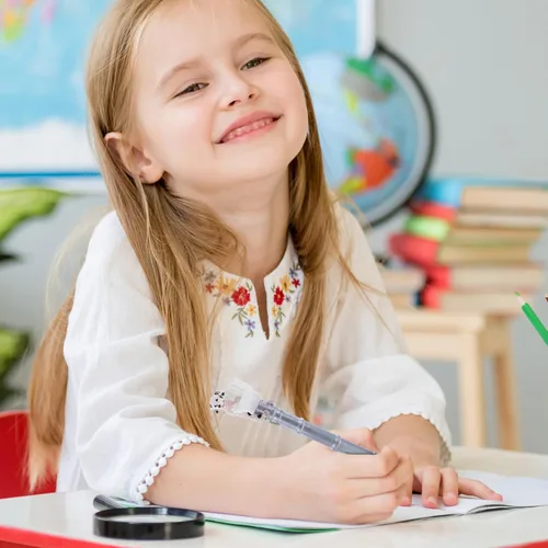 Miniatura 5 de Bolígrafo novedoso para perros, lindo, divertido y único, para niños y adultos, colorido instrumento de escritura de perro para la escuela
