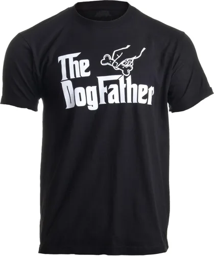The Dogfather - Dog Father Dad Owner Funny Cute Pup Doggo Tee Fun Pet Humor Daddy T-Shirt for Men