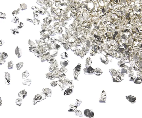 Miniatura 7 de TWINKLING Vidrio triturado de alto brillo, vidrio roto, chips de gemas de vidrio para arte de resina DIY, arte de uñas, pintura de geoda, 1-3mm Negro