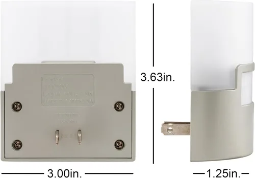 Miniatura 5 de GE - Luz nocturna LED con sensor de movimiento, enchufable a la pared, 40 lúmenes, blanco suave, certificada UL, eficiencia energética, luz nocturna