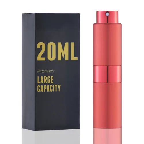 Miniatura 8 de Botella de perfume de viaje rellenable con atomizador de Owlyee: spray de colonia mini para rellenar - atomizador de fragancia vacío para hombres