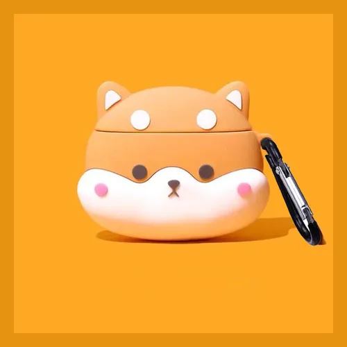 Miniatura 8 de Bonita funda de perro para Airpod Pro/Pro 2 Gen 2023/2022/2019, divertida funda de silicona de dibujos animados 3D Kawaii Air Pods Pro de 2ª/1ª Corgi