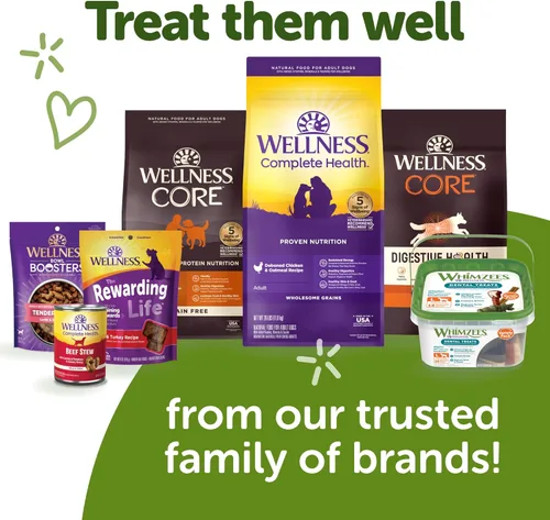 Miniatura 9 de Wellness WHIMZEES Value Pack - Premio dental natural para perros, masticar, refresca el aliento, tamaño mediano, caja de 46.6 onzas, 44