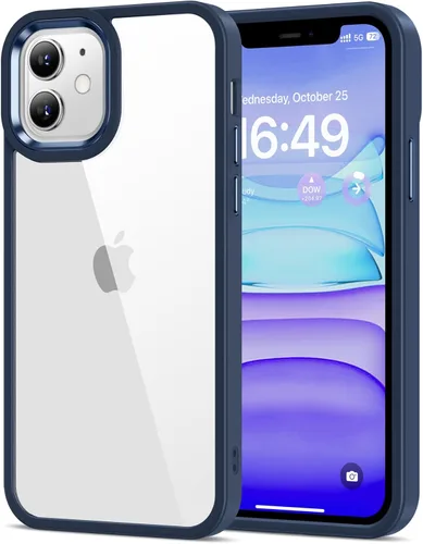 Miniatura 62 de HOOMIL Funda para iPhone 7 Plus/iPhone 8 Plus de 5.5 pulgadas, no amarillea, protección contra caídas, cubierta trasera dura transparente
