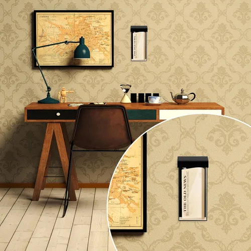 Miniatura 6 de Remerry 1 soporte para folletos al aire libre de 4 x 9 pulgadas, resistente al agua, para montaje en pared, caja de literatura con tapa, acrílico