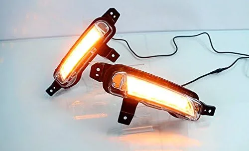Miniatura 4 de HIGH FLYING Luz antiniebla delantera LED DRL luces diurnas para Suzuki Vitara Escudo 2015-2018
