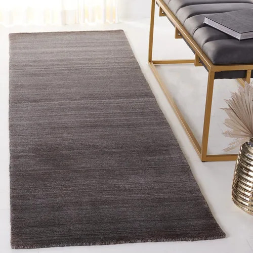 Miniatura 21 de SAFAVIEH Himalaya Collection - Alfombra decorativa, 3 x 5 pies, carbón, lana hecha a mano, ideal para zonas de alto tráfico en entrada, sala