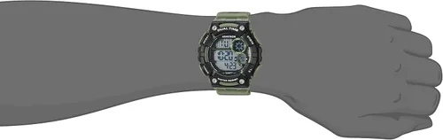 Miniatura 2 de Armitron Sport Reloj digital con correa de resina para hombre 408445DGN Verde Cronógrafo digital