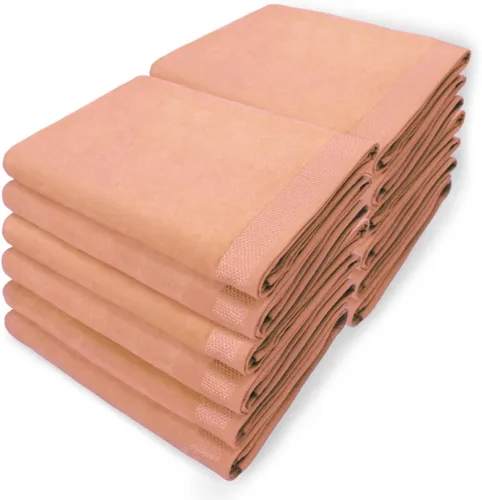 Miniatura 10 de Kaufman - Toallas de baño de terciopelo de color sólido, toalla de playa, toalla de piscina, 100% algodón, 30 x 60 pulgadas, toalla absorbente