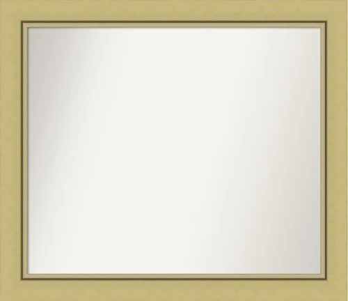 Miniatura 121 de Amanti Art Landon Gold Espejo de baño, espejo de pared o espejo de tocador de baño sobre el fregadero (26.25 x 26.25 pulgadas) Espejo no biselado