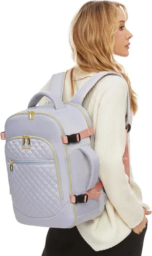 Miniatura 2 de LOVEVOOK Mochila de transporte, mochila de viaje de 30 L para mujer, aprobada por aerolíneas, equipaje de negocios, fin de semana, mochila