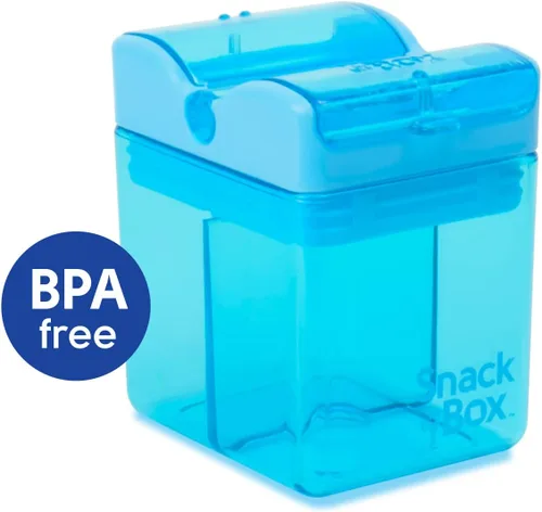 Miniatura 5 de Precidio Design Snack in the Box NUEVO Contenedor de aperitivos reutilizable ecológico amigable con los dedos (azul) 1001BL