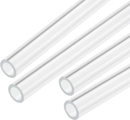 Miniatura 16 de MECCANIXITY Tubo Redondo Rígido Transparente de Acrílico 6mm (1/4") ID 8mm (5/16") OD 356mm para Lámparas y Linternas, Sistema de Refrigeración por