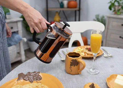 Miniatura 5 de Nat & Jules - Tazas de café de cerámica con forma de calabaza de 12 onzas: perfectas para Halloween, Acción de Gracias y colecciones de cocina