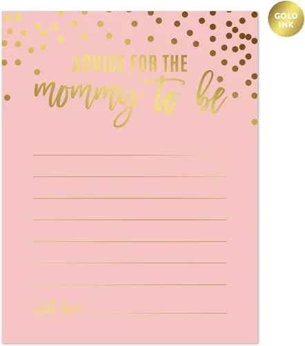 Miniatura 27 de Andaz Press Blush Rosa y Metallic Gold Confeti Lunares Baby Shower Party Collection Banderín colgante con cuerda, Baby Shower, 5 pies, 1 juego