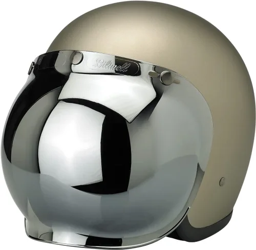 Miniatura 8 de Biltwell - Protector tipo burbuja cromado - Antivaho, resistente a los arañazos, resistente a UV/A y UV/B