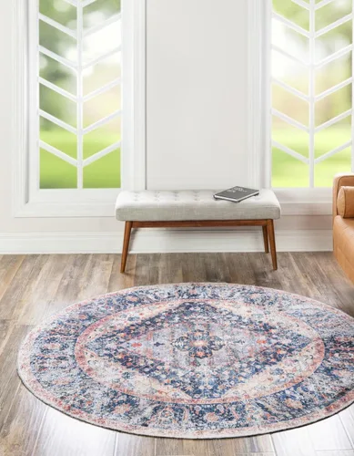 Miniatura 31 de Unique Loom Yara Collection - Alfombra de área Yash (2' x 3' Rectángulo, Lino Carbón/Beige)