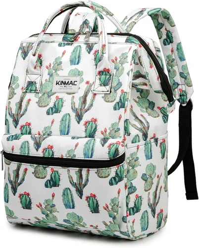 Miniatura 36 de Kinmac Mochila para portátil de estilo abierto para laptop de hasta 15.6 pulgadas, para hombres y mujeres, mochila de viaje al aire libre