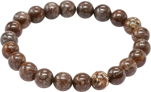 Miniatura 418 de Amazing Gemstone Pulsera de cristal para mujeres y hombres, pulsera de cristal curativo de protección, pulsera elástica con cuentas de piedras