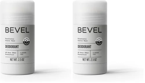 Miniatura 6 de Bevel Desodorante para hombres con aceite de coco y manteca de karité, sin aluminio, sin rayas, protección contra olores de 48 horas, 2.5 onzas