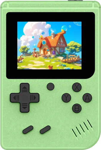 Miniatura 10 de Consola de juegos de mano retro incorporada 400 videojuegos, emulador portátil de mano con pantalla de 3.0 pulgadas, mini consle de juegos retro