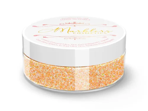 Miniatura 46 de MARBLERS Brillantina de forma gruesa de grado cosmético [estrella] 0.11 onzas (0.11 oz) Escamas No tóxica Vegana Libre de crueldad animal