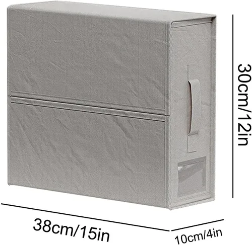Miniatura 4 de Organizador plegable de almacenamiento de ropa de cama, organizador de sábanas, caja de almacenamiento de tela Oxford 600D para ropa de cama, toalla