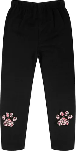 Miniatura 4 de RETSUGO Conjunto de camiseta y leggings con estampado de leopardo, 2 piezas, para niñas, ropa escolar y otoño