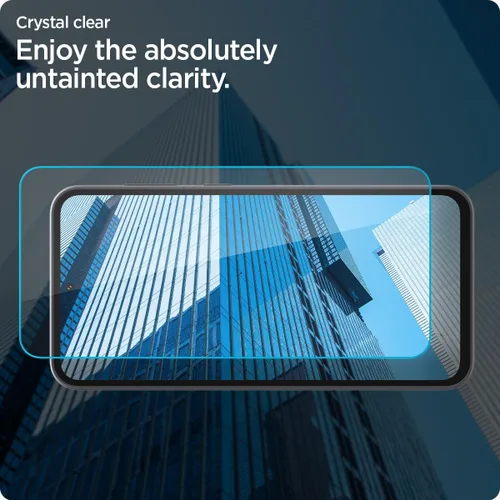 Miniatura 8 de Spigen Protector de pantalla de vidrio templado [GlasTR AlignMaster] diseñado para Galaxy S23 FE - Paquete de 2